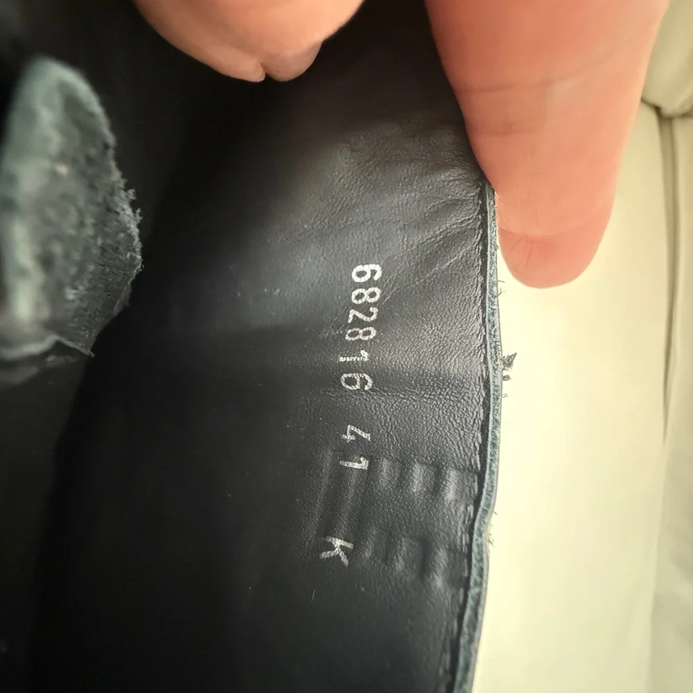 Alexander McQueen Tread Slick Lite leather Boot (Men) Sz 41 - Picture 7 of 14